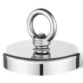 Fishing Magnet, 1000 LBS/454 Kg Pulling Force Super Strong Neodymium Fishing Magnet