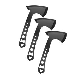 Throwing Axes with Wrench Fuctions for Recreation and Competition (Color: Black, Type: Tomahawk)